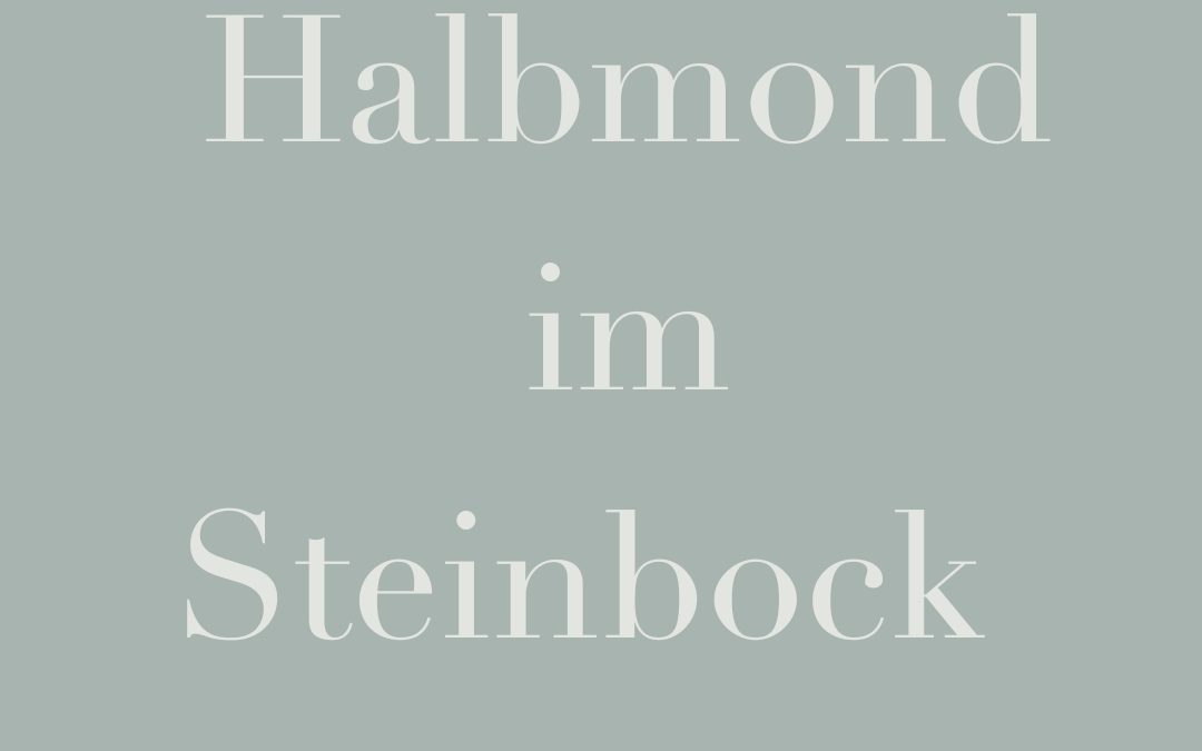 Halbmond im Steinbock